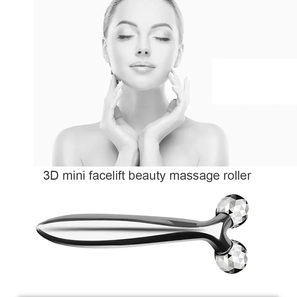3D Diamond Cut Face And Body Slimming Roller With Facial Band, 360 Rotate Thin Face Body Shaping Relaxation Lifting Wrinkle Remover, 3D Roller Massager 3D Diamond Cut Face And Body Slimming Roller With Facial Band, 360 Rotate Thin Face Body Shaping Relaxation Lifting Wrinkle Remover, 3D Roller Massager